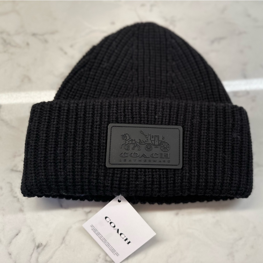 NWT COACH BEANIE